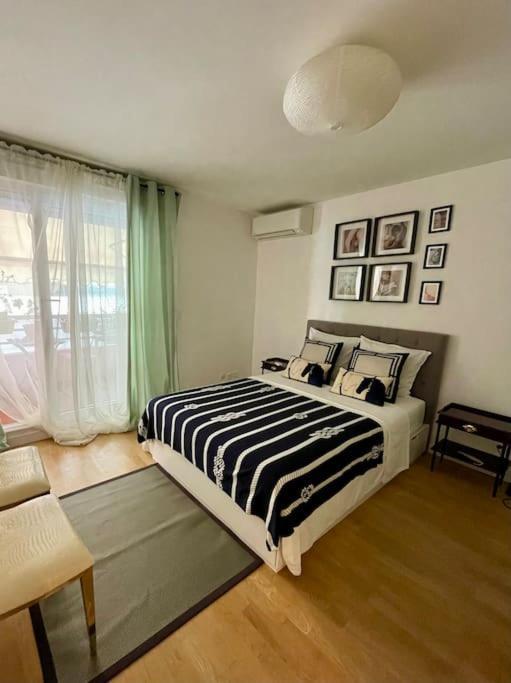 Large Magnificent Terrace Apartment Nice Bagian luar foto